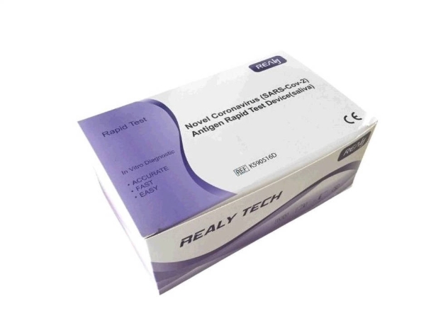 Obrázek z Novel / Antigenní slinové rychlotesty na koronavirus COVID-19 / 5 ks/balení 