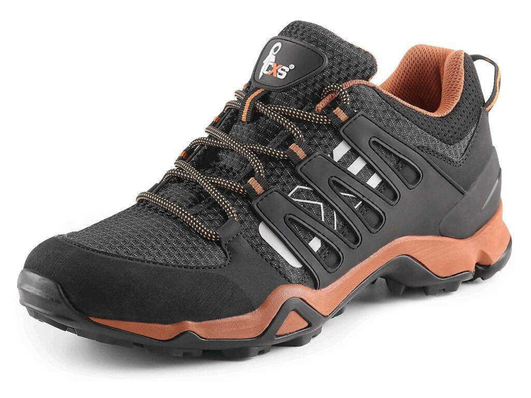 Obrázek z CXS ISLAND TRINIDAD Obuv polobotka,  černo-oranžová 