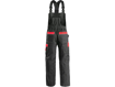 Obrázek z CXS ORION KRYŠTOF Pracovní kalhoty s laclem černo / červené - zimní 