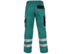 Obrázek z CXS LUXY BRIGHT Pracovní kalhoty do pasu zeleno / černé 