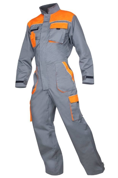 Obrázek z 2STRONG Pracovní overal šedo-oranžový 