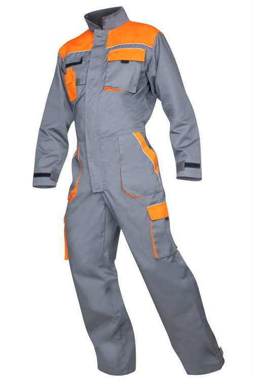 Obrázek z 2STRONG Pracovní overal šedo-oranžový 