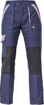 Obrázek z Cerva MAX NEO LADY Pracovní kalhoty do pasu navy / sv.fialová 