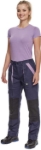 Obrázek z Cerva MAX NEO LADY Pracovní kalhoty do pasu navy / sv.fialová 