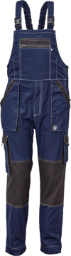 Obrázek Červa MAX SUMMER Pracovní kalhoty s laclem navy / antracit