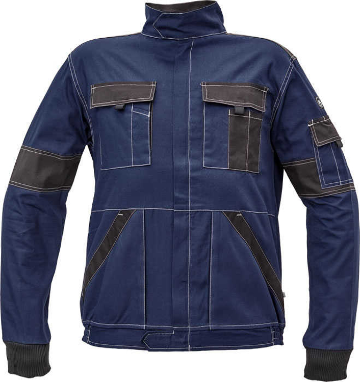 Obrázek z Cerva MAX SUMMER Pracovní montérková bunda navy / antracit 