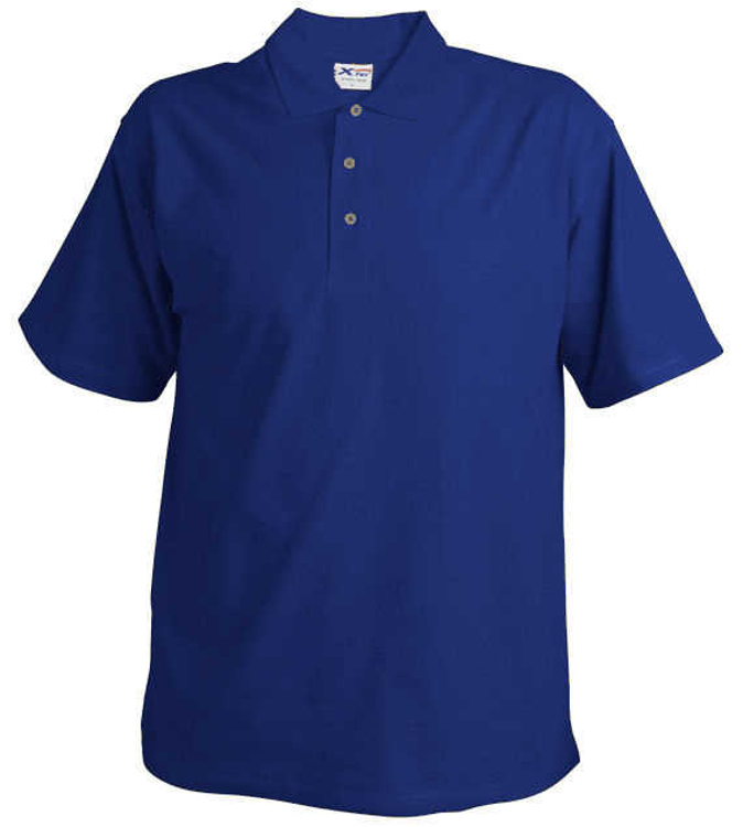 Obrázek z Pánská pique polokošile 220 královsky modrá 