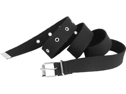 Obrázek CXS Opasek SUTAJ, černý, 4cm, 125cm, textilní