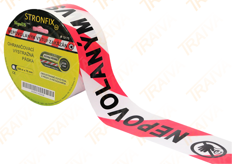 Obrázek z Ohraničovací páska Nepovolaným vstup zakázán 250m 
