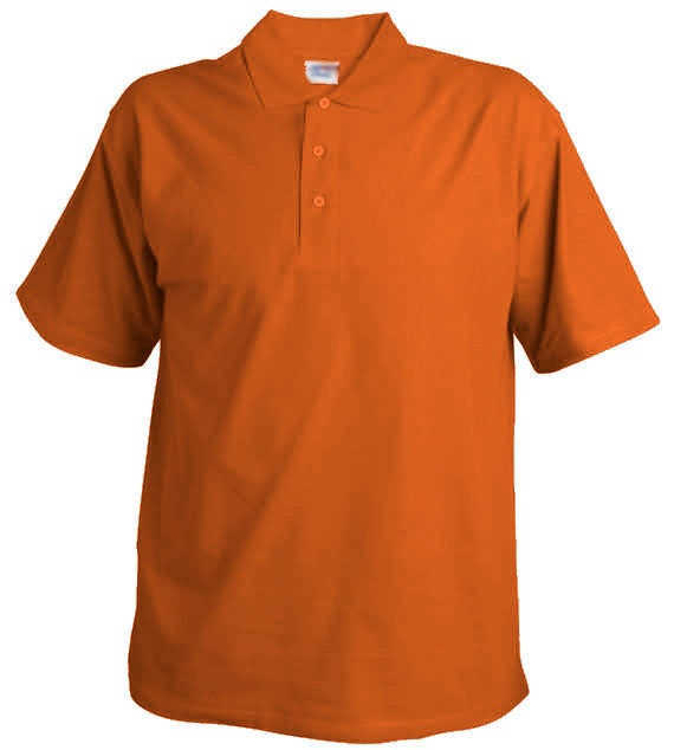 Obrázek z Pánská hladká polokošile Chok 190 oranžová 