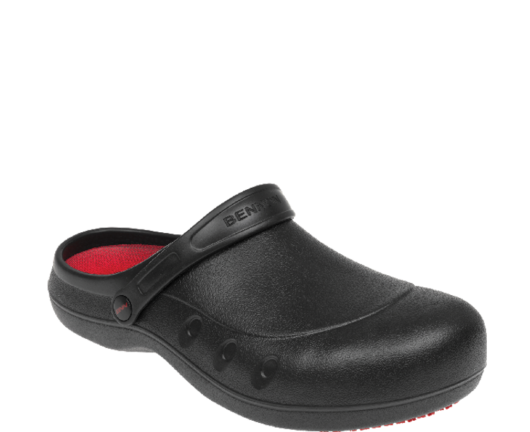 Obrázek z Bennon MAXIM OB Black Slipper Pracovní nazouvák 