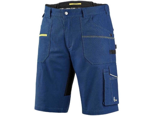 Obrázek z CXS STRETCH Pracovní kraťasy tmavě modré-černé 