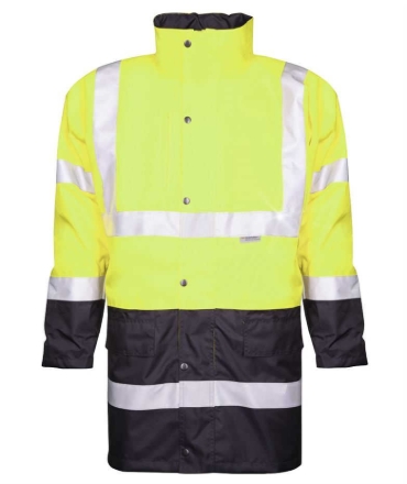 Obrázek ARDON HI-VIZ Reflexní zimní bunda žlutá + modrá