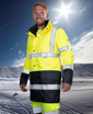 Obrázek z ARDON HI-VIZ Reflexní zimní bunda žlutá + modrá 
