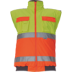 Obrázek z Cerva CLOVELLY pilot bunda HV žlutá/oranžová Reflexní bunda zimní 