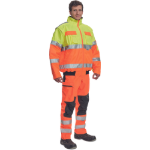 Obrázek z Cerva CLOVELLY pilot bunda HV žlutá/oranžová Reflexní bunda zimní 