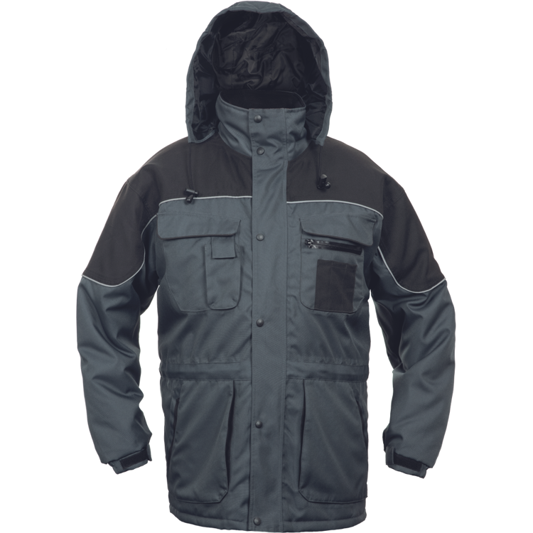 Obrázek z Cerva ULTIMO Pracovní bunda šedá - zimní 