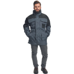 Obrázek z Cerva ULTIMO Pracovní bunda šedá - zimní 