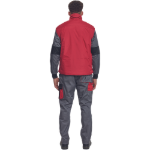 Obrázek z Cerva BEAVER Pracovní vesta zimní červená 