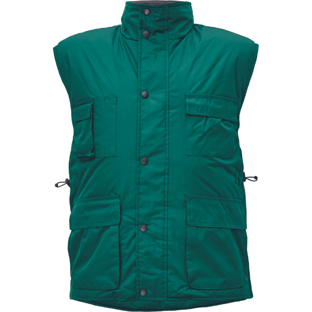 Obrázek z Cerva BEAVER Pracovní vesta zimní zelená 