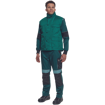 Obrázek z Cerva BEAVER Pracovní vesta zimní zelená 