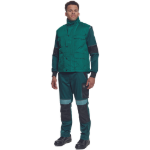 Obrázek z Cerva BEAVER Pracovní vesta zimní zelená 
