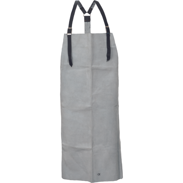 Obrázek z Cerva STRUVE zástěra kožená šedá 