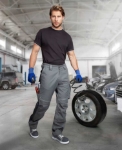 Obrázek z ARDON®URBAN+ Pracovní kalhoty prodloužené šedé 