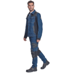 Obrázek z Cerva NEURUM DENIM Pracovní bunda tmavě modrá 