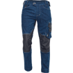 Obrázek z Cerva NEURUM DENIM Pracovní kalhoty do pasu tmavě modré 