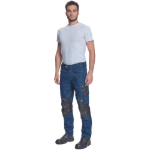 Obrázek z Cerva NEURUM DENIM Pracovní kalhoty do pasu tmavě modré 