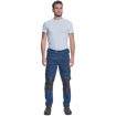 Obrázek z Cerva NEURUM DENIM Pracovní kalhoty do pasu tmavě modré 