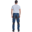 Obrázek z Cerva NEURUM DENIM Pracovní kalhoty do pasu tmavě modré 