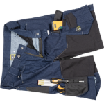 Obrázek z Cerva NEURUM DENIM Pracovní šortky tmavě modré 