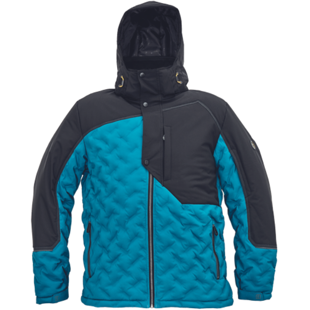 Obrázek z Cerva NEURUM Pracovní bunda zimní petrolejová / černá 