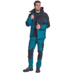 Obrázek z Cerva NEURUM Pracovní bunda zimní petrolejová / černá 