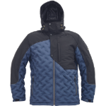 Obrázek z Cerva NEURUM Pracovní bunda zimní tmavě modrá / černá 