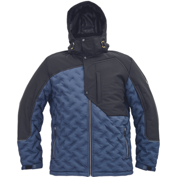 Obrázek Cerva NEURUM Pracovní bunda zimní tmavě modrá / černá