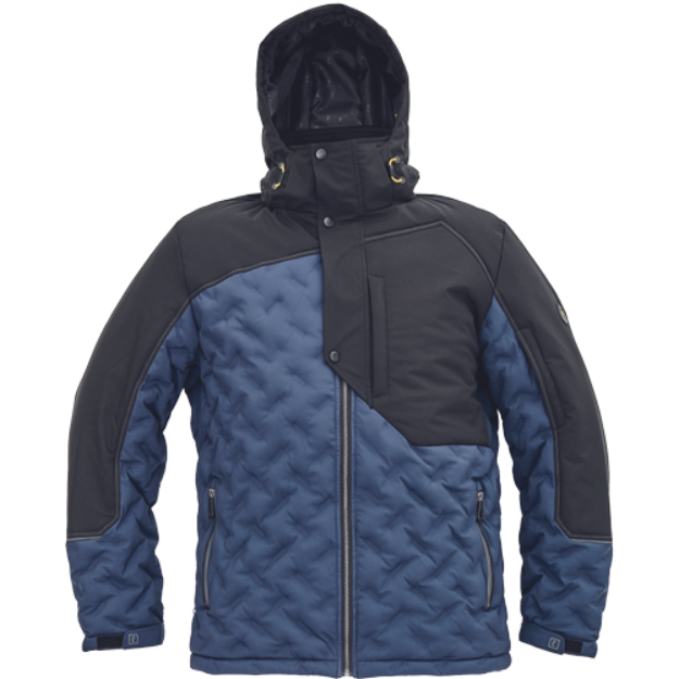 Obrázek z Cerva NEURUM Pracovní bunda zimní tmavě modrá / černá 