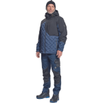 Obrázek z Cerva NEURUM Pracovní bunda zimní tmavě modrá / černá 