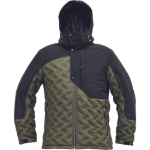 Obrázek z Cerva NEURUM Pracovní bunda zimní tmavě olivová / černá 