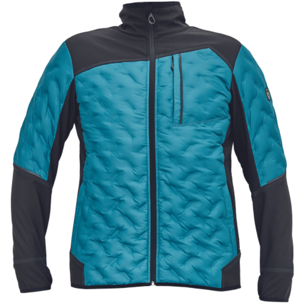 Obrázek z Cerva NEURUM Pracovní bunda softshellová petrolejová / černá 