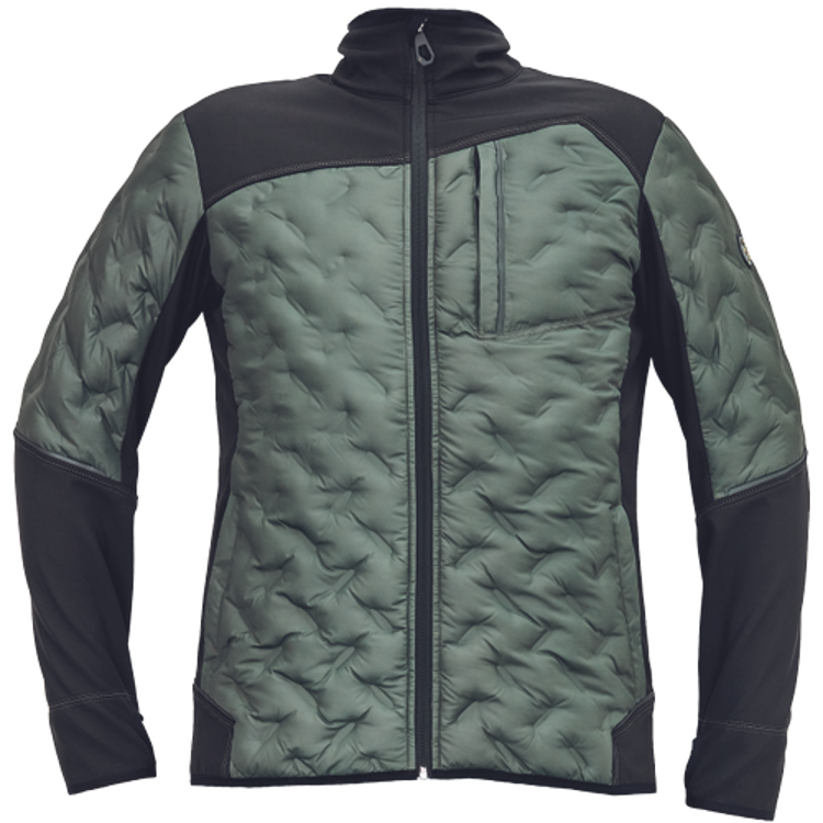 Obrázek z Cerva NEURUM Pracovní bunda softshellová tmavě olivová / černá 