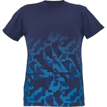 Obrázek Cerva NEURUM CAMOUFLAGE Pánské tričko tmavě modré