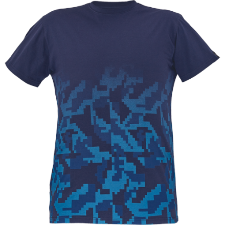 Obrázek Cerva NEURUM CAMOUFLAGE Pánské tričko tmavě modré