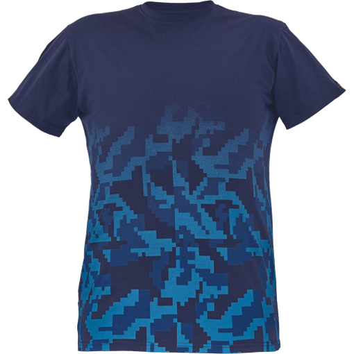 Obrázek z Cerva NEURUM CAMOUFLAGE Pánské tričko tmavě modré 