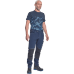 Obrázek z Cerva NEURUM CAMOUFLAGE Pánské tričko tmavě modré 