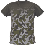 Obrázek z Cerva NEURUM CAMOUFLAGE Pánské tričko tmavě olivové 