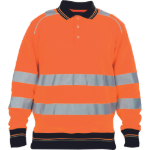 Obrázek z KNOXFIELD HI-VIS Reflexní polo mikina oranžová 