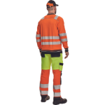 Obrázek z KNOXFIELD HI-VIS Reflexní polo mikina oranžová 